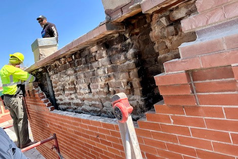 Historic Masonry Reconstruction Repair Denver Colorado by Brick Repair Denver
